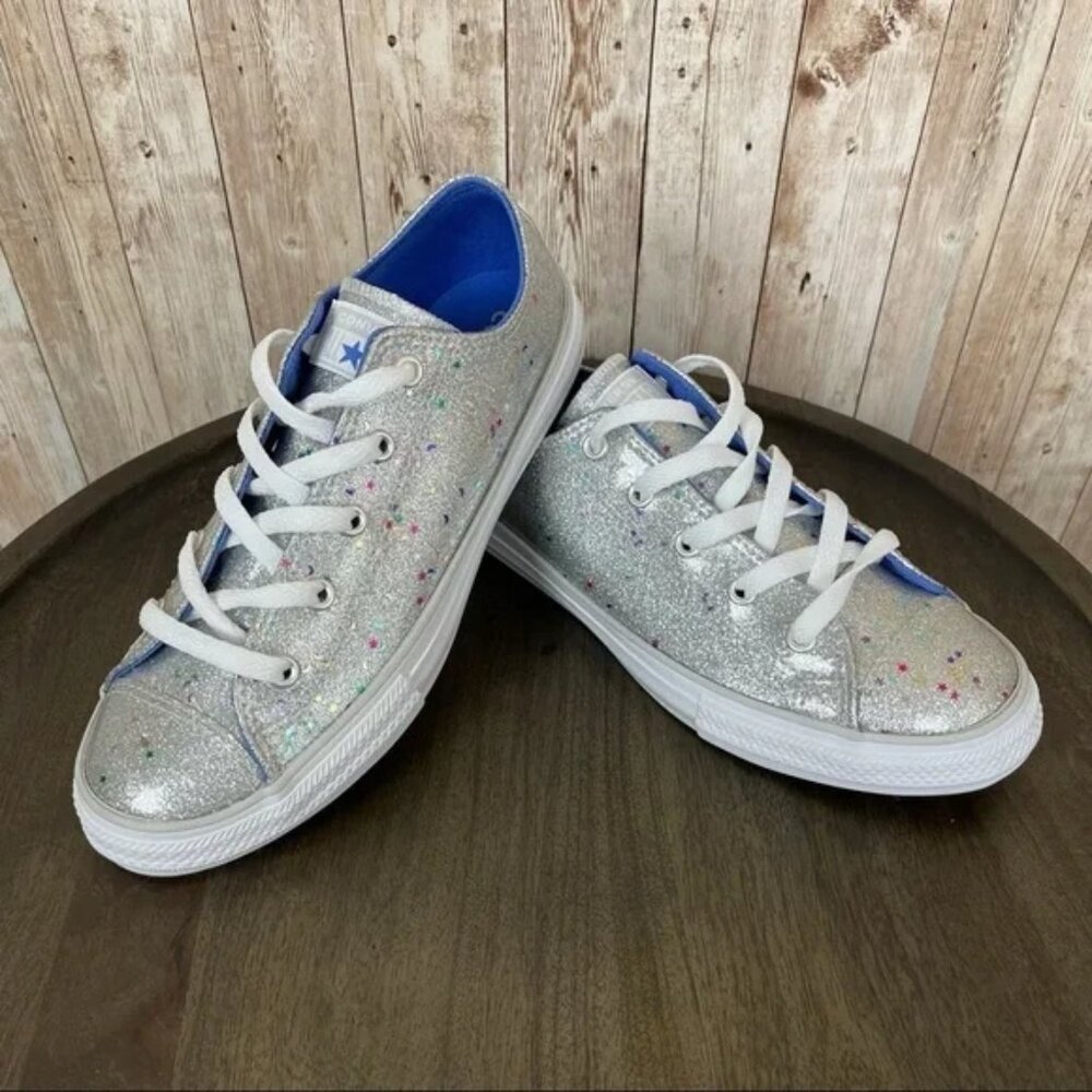 Converse Galaxy Shimmer Low Top - Youth size 5